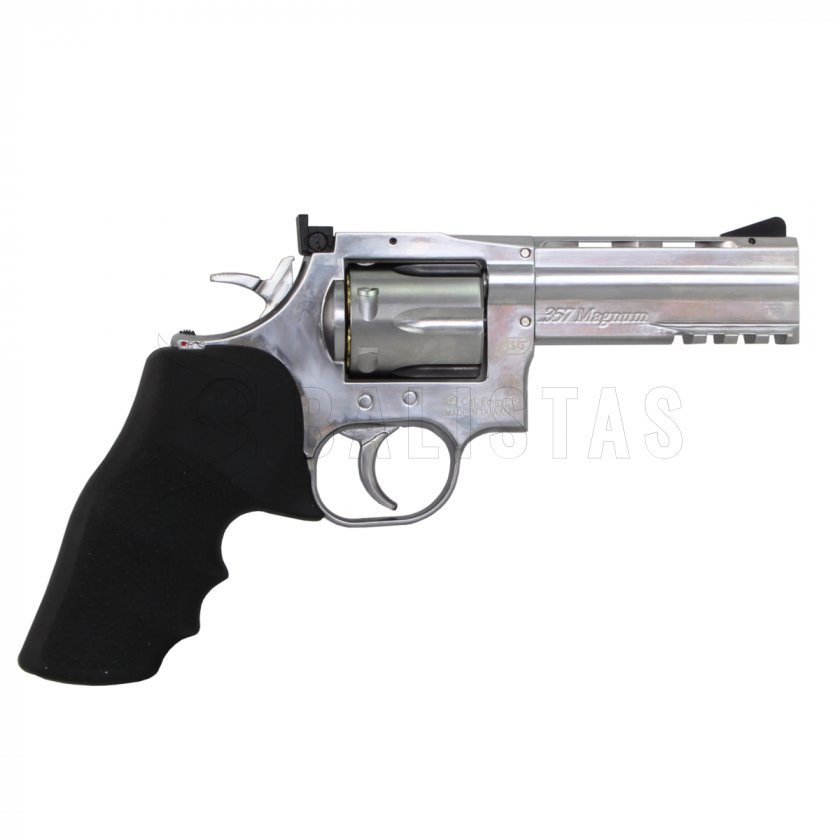 Airsoft Revolver ASG Dan Wesson 715 4''(Silver)