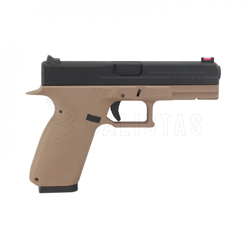 Airsoft pistole KJ Works KP13 CO2 (TAN)
