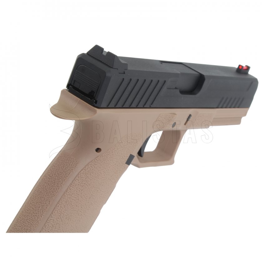Airsoft pistole KJ Works KP13 CO2 (TAN)