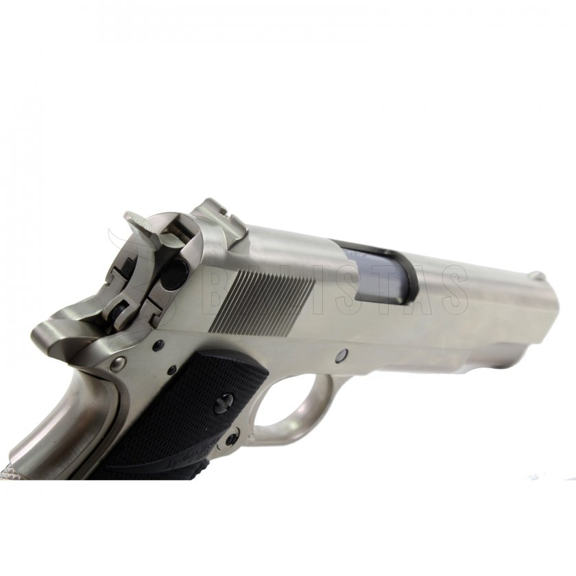 Airsoft pistole WE 1911 (M. Chrome, BK grip)