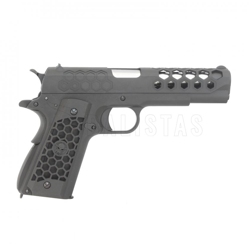 Airsoft pistole WE 1911 HEX CUT