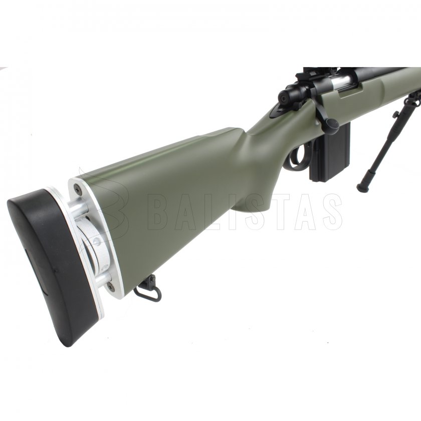 Airsoft sniper (MB4405 Green s puškohledem)