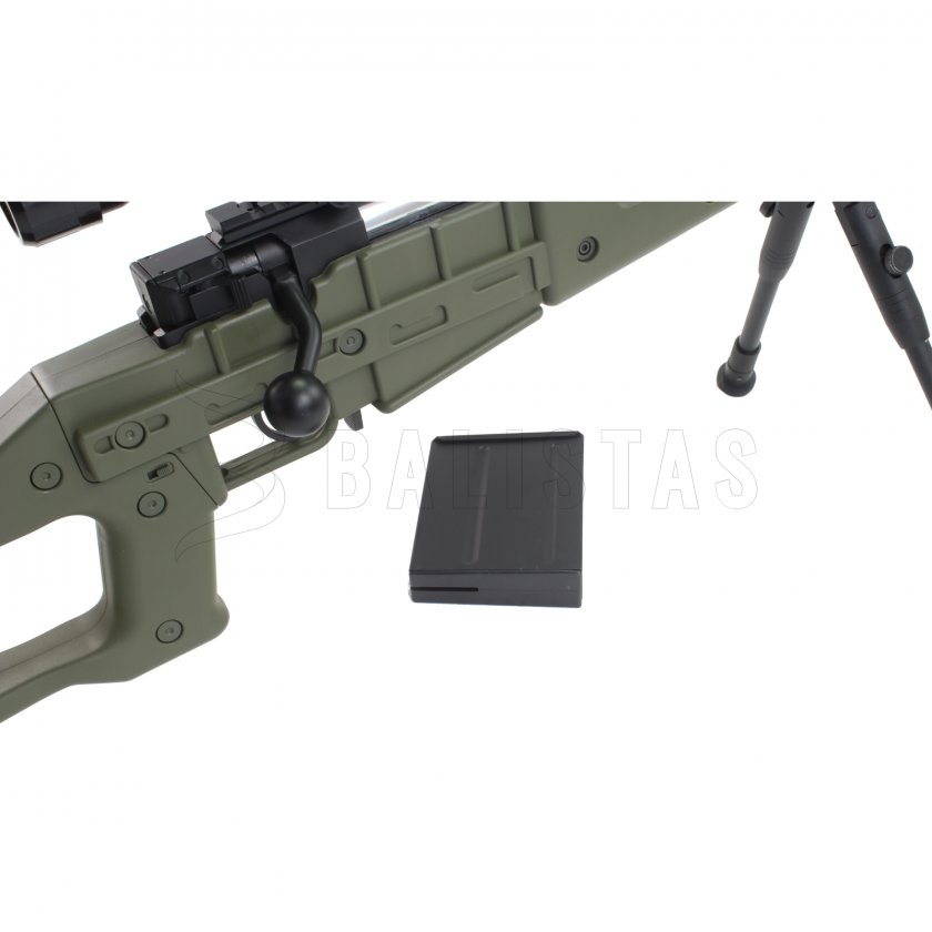 Airsoft sniper (MB4409 Green s puškohledem)