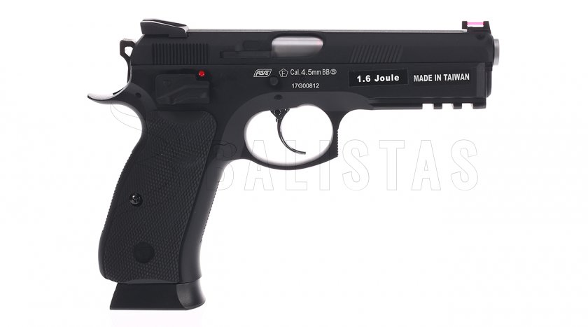 Vzduchová pistole ASG CZ-75 SP-01 Shadow Blow Back 4,5mm