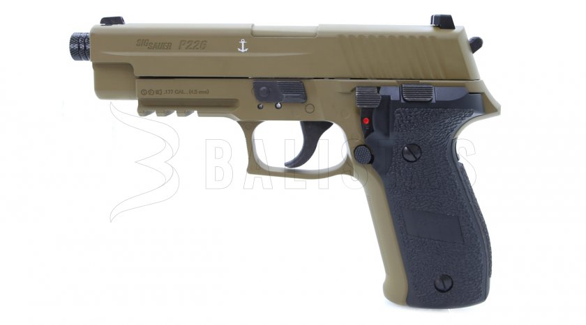 Vzduchová pistole Sig Sauer P226 FDE Sand 4,5mm