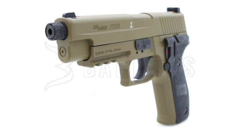 Vzduchová pistole Sig Sauer P226 FDE Sand 4,5mm