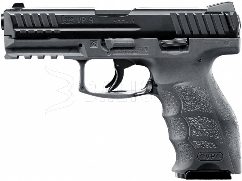 Vzduchová pistole Umarex Heckler&Koch VP9 Tungsten Gray BlowBack 4,5mm