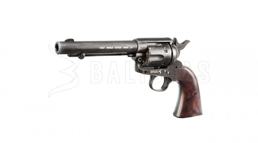 Vzduchový revolver Umarex Colt Single Action Army SAA .45 Antique 4,5mm