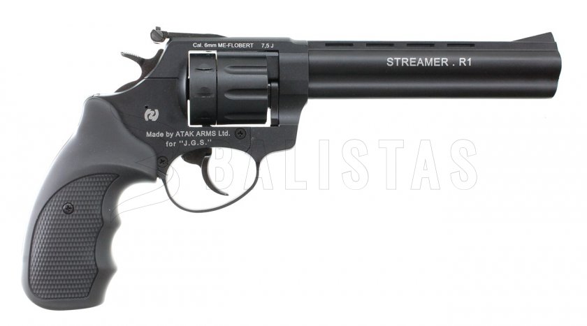 Flobertka Zoraki R1 6" 6mm černý