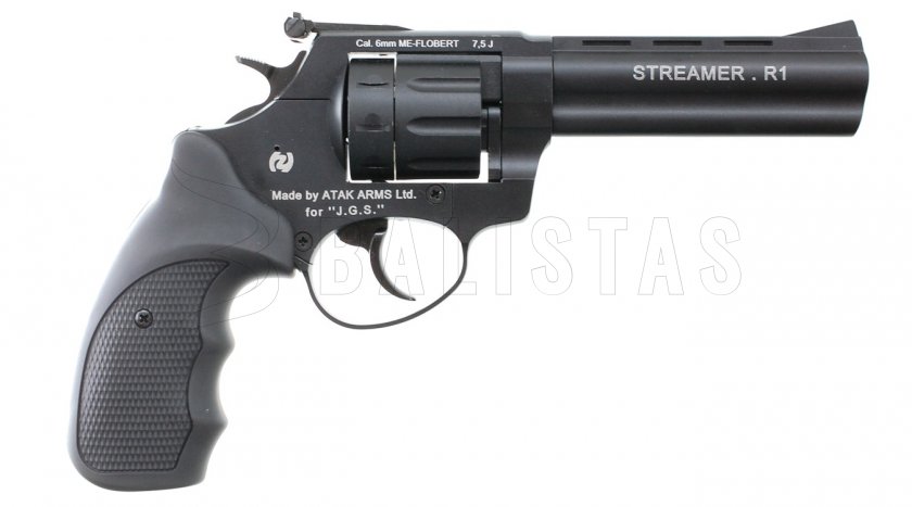 Flobertka Zoraki R1 4,5" 6mm černý