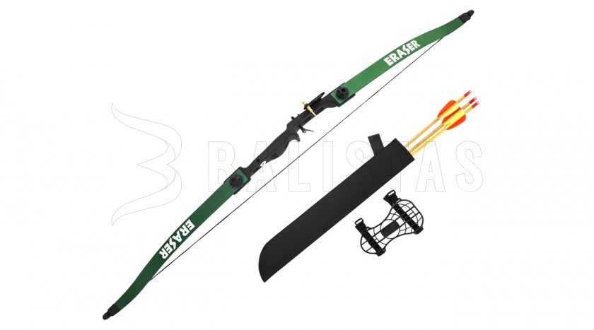 Luk Perfect Line Eraser Beetle reflexní 18lb zelený
