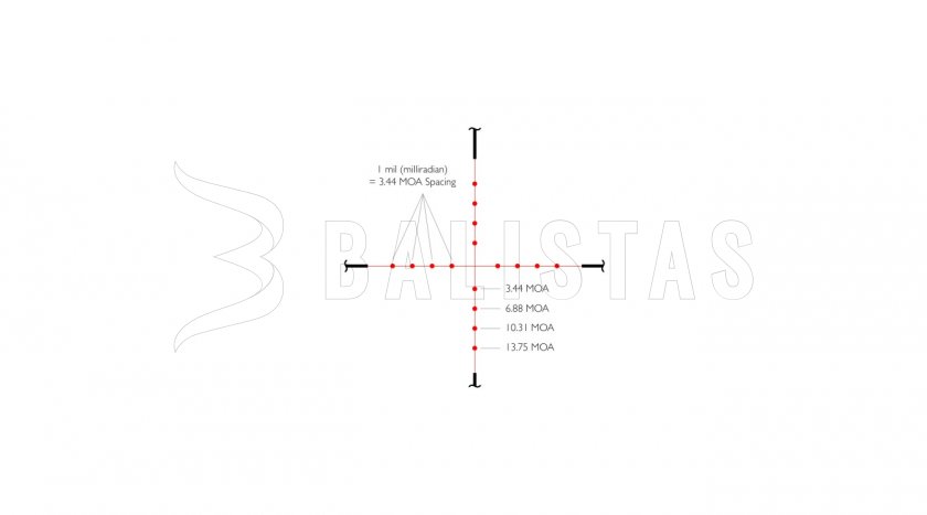 Puškohled Hawke Vantage 3-9x40 AO Mil Dot IR