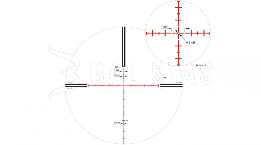 Puškohled Optisan EVE 4-16x44Pi (MIL-NMH10X)
