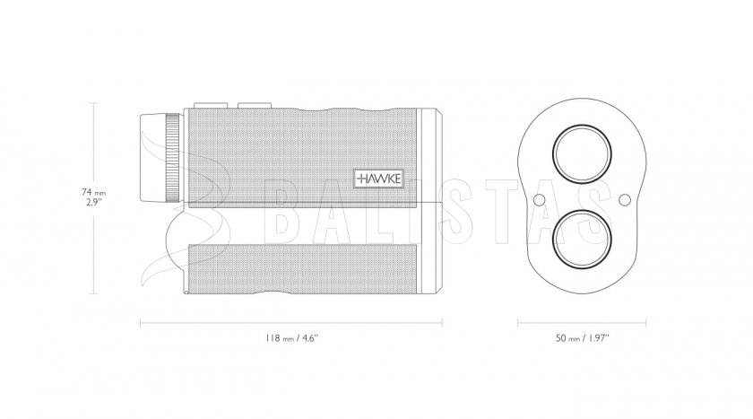 Dálkoměr Laser Range Finder 400