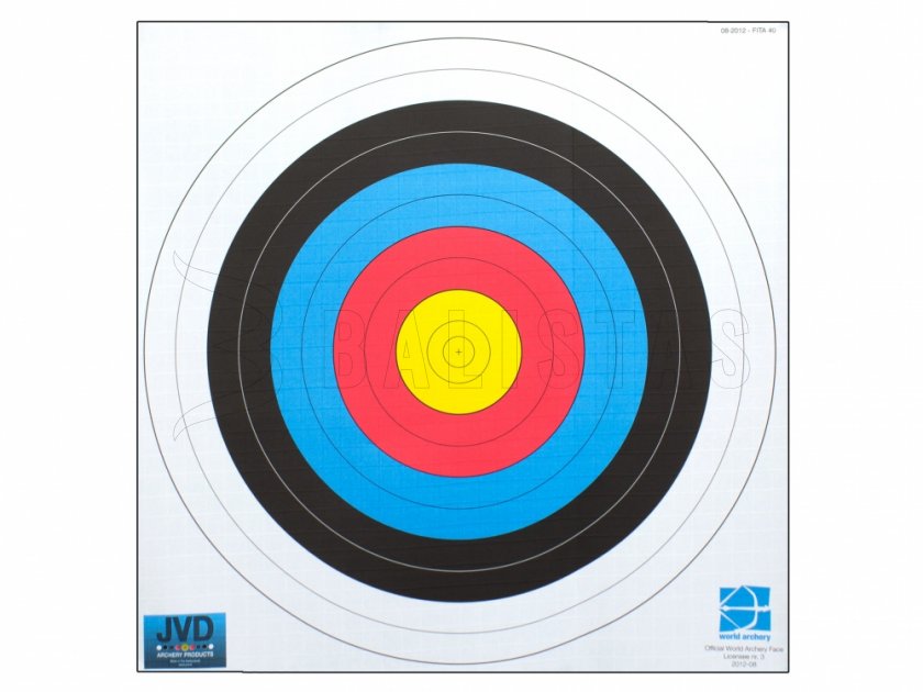 Papírový terč 80x80cm
