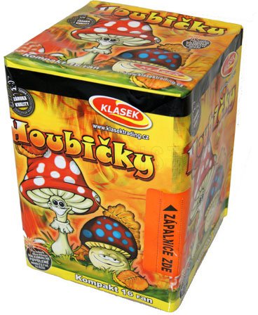 Kompakt 16ran / 25mm Houbičky