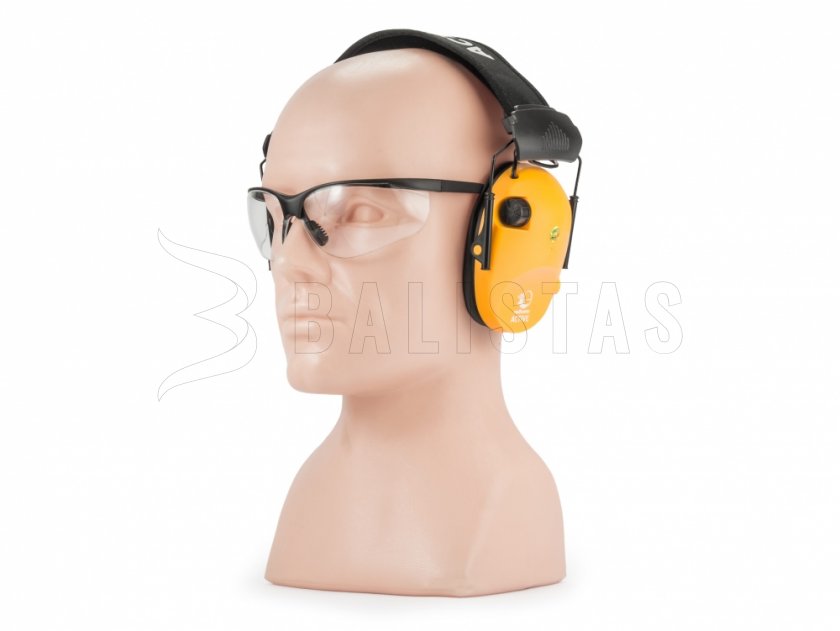 Sluchátka RealHunter Aktivní Pro Oranžové + Brýle