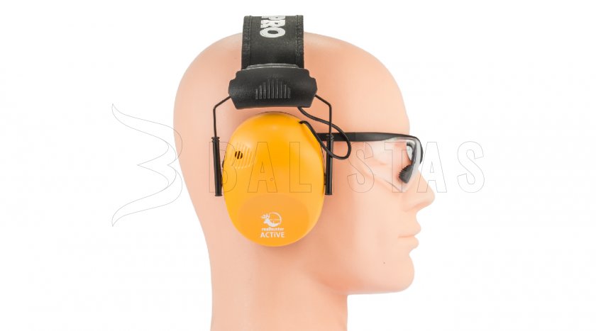 Sluchátka RealHunter Aktivní Pro Oranžové + Brýle