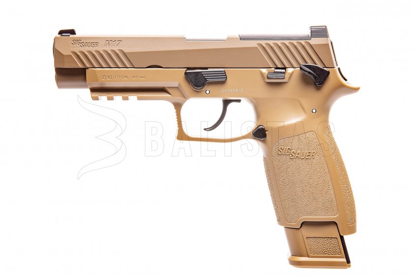 Vzduchová pistole Sig Sauer M17 Coyote 4,5mm