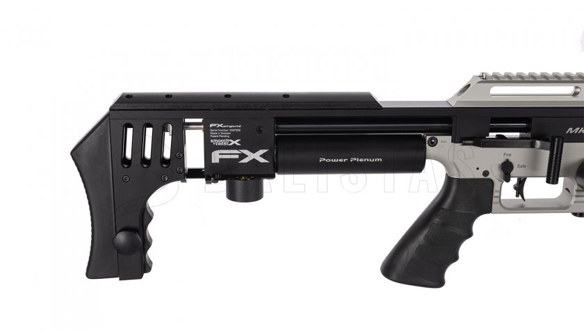 Vzduchovka FX Impact MKII, Power Plenum, Silver 5,5mm