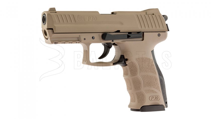 Plynová pistole Umarex Heckler&Koch P30 FDE cal.9mm