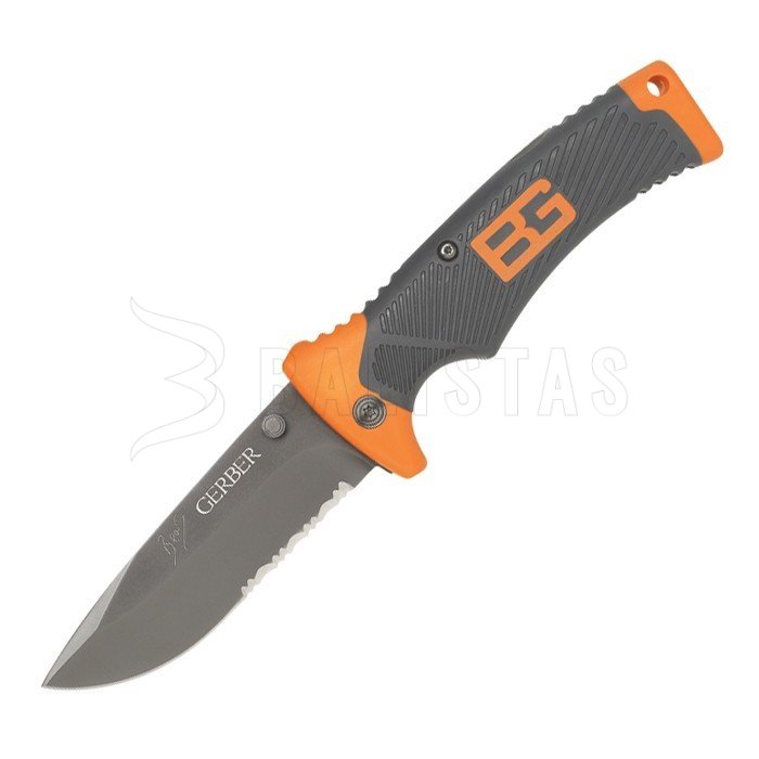 Nůž Gerber Bear Grylls Folding Sheath Knife, kombinované ostří