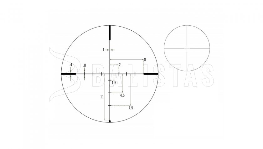 Puškohled Vortex Crossfire II 4-12x40 AO Dead-Hold BDC MOA