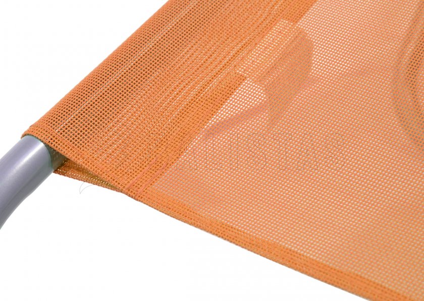 Lehátko kempingové skládací Palermo oranžové