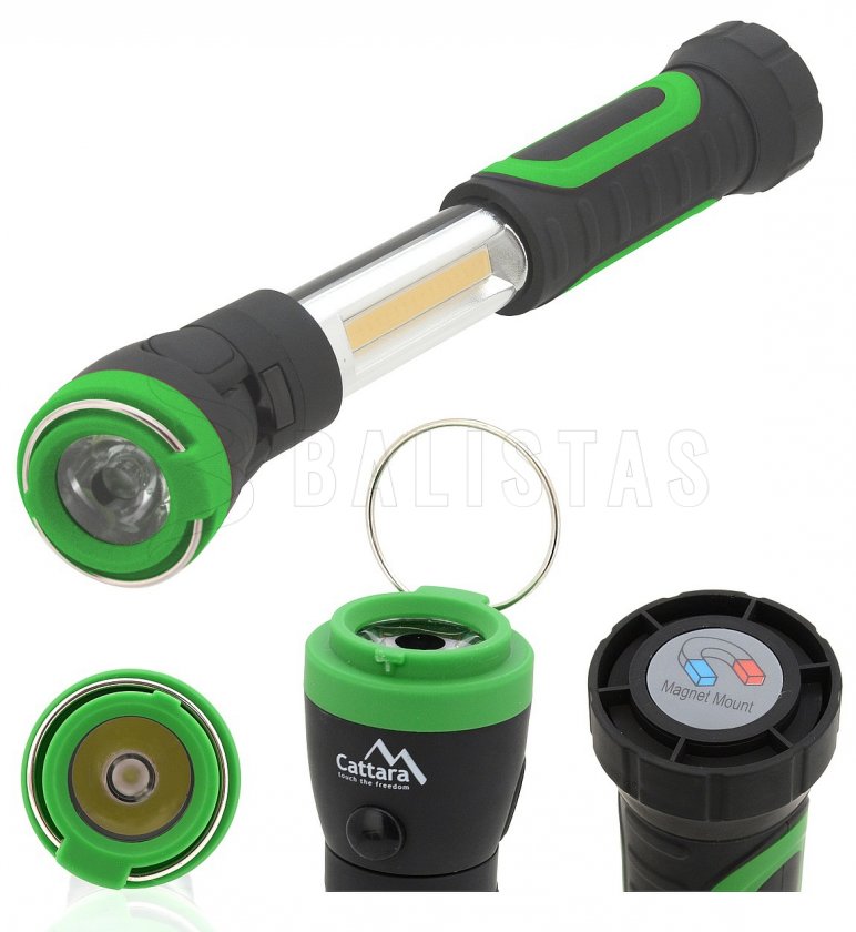 Svítilna LED 100/200 lm Camping vysouvací