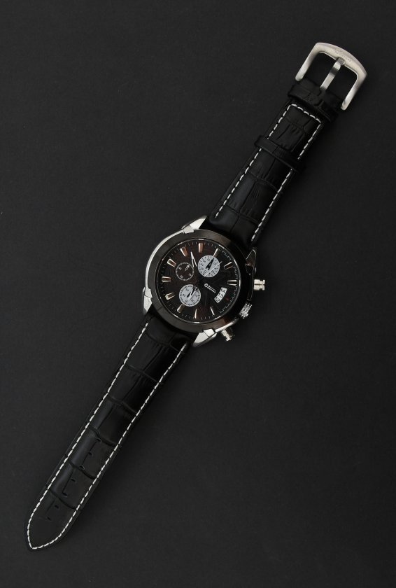 Hodinky Chrono Black Compass