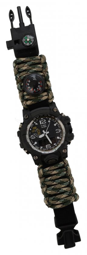Hodinky outdoor s teploměrem Waterproof