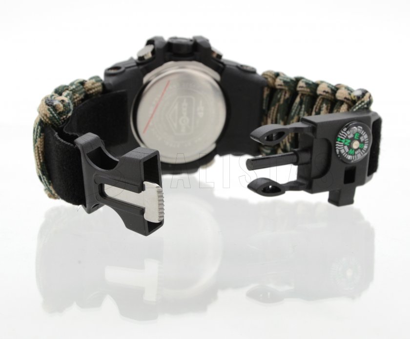 Hodinky outdoor s teploměrem Waterproof