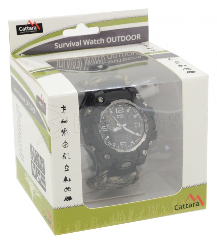 Hodinky outdoor s teploměrem Waterproof