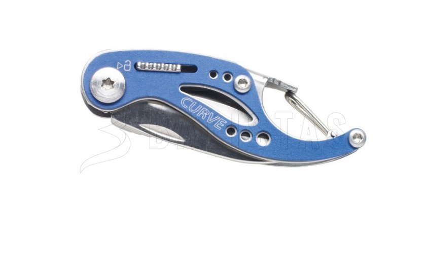 Multifunkční zavírací nůž Gerber Curve modrý