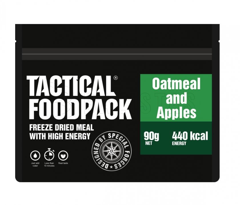 Dehydrované jídlo - ovesná kaše s jablky Tactical Foodpack