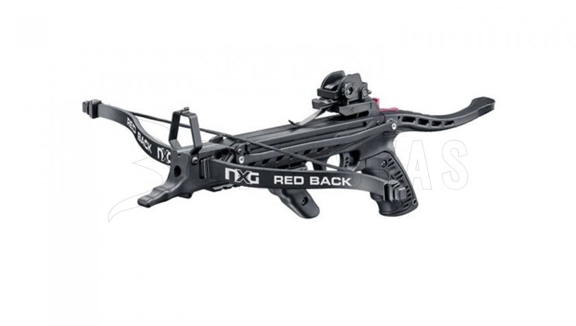 Kuše pistolová NXG Red Back 80lbs černá