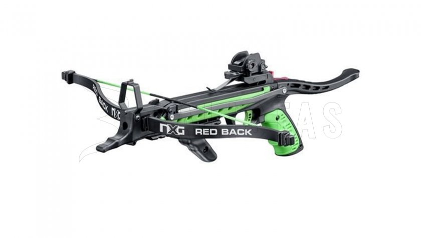 Kuše pistolová NXG Red Back 80lbs zelená