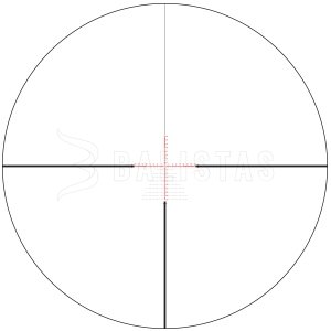 Puškohled Vortex Viper PST II 3-15x44 AO EBR-4