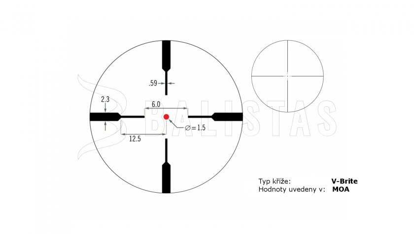 Puškohled Vortex Crossfire II Hog Hunter 3-12x56 AO V-Brite
