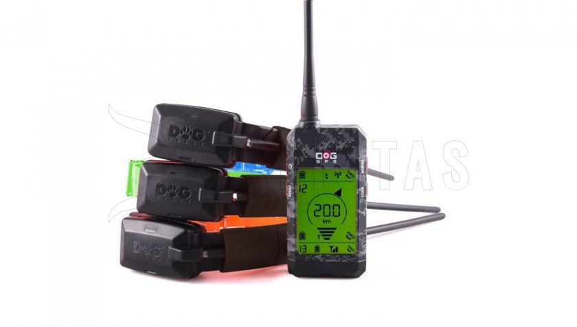 GPS lokátor Dogtrace DOG GPS X23 pro 3 psy