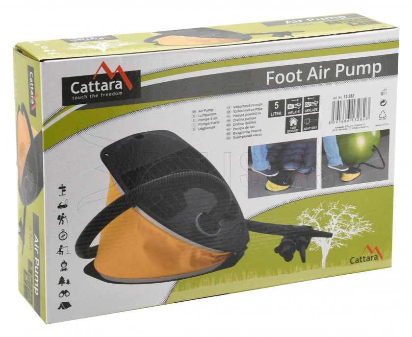 Pumpa kempingová nožní Cattara 7