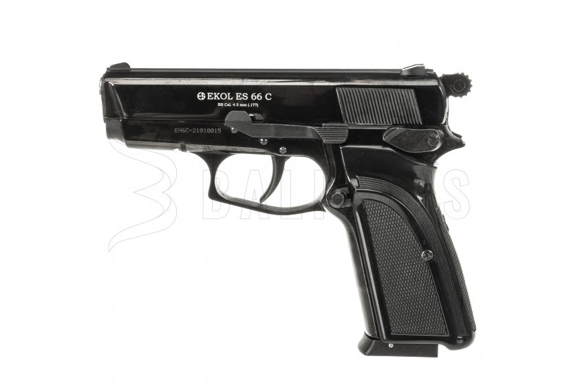 Vzduchová pistole Ekol ES 66 Compact černá 4,5mm