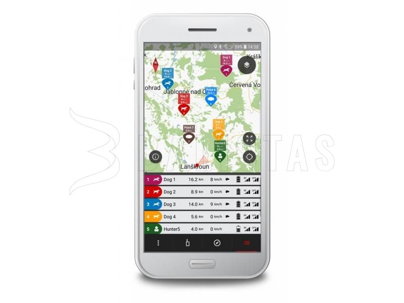 Obojek pro GPS lokátor Dogtrace DOG GPS X30