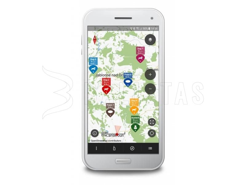 Obojek pro GPS lokátor Dogtrace DOG GPS X30T