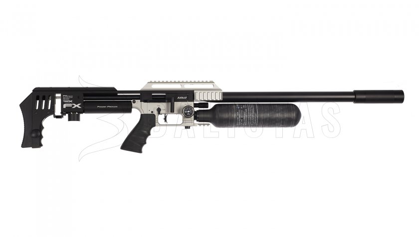 Vzduchovka FX Impact MKII Sniper Edition, Power Plenum, Silver 5,5mm