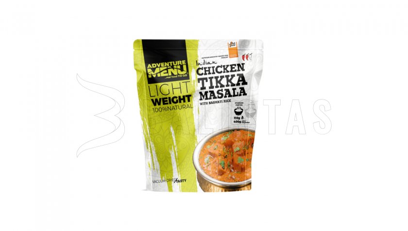 Kuře Tikka Masala s rýží basmati Adventure Menu Lightweight