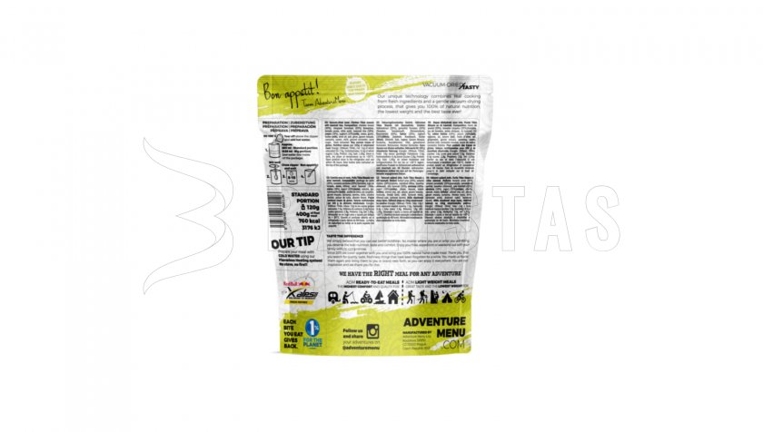 Kuře Tikka Masala s rýží basmati Adventure Menu Lightweight