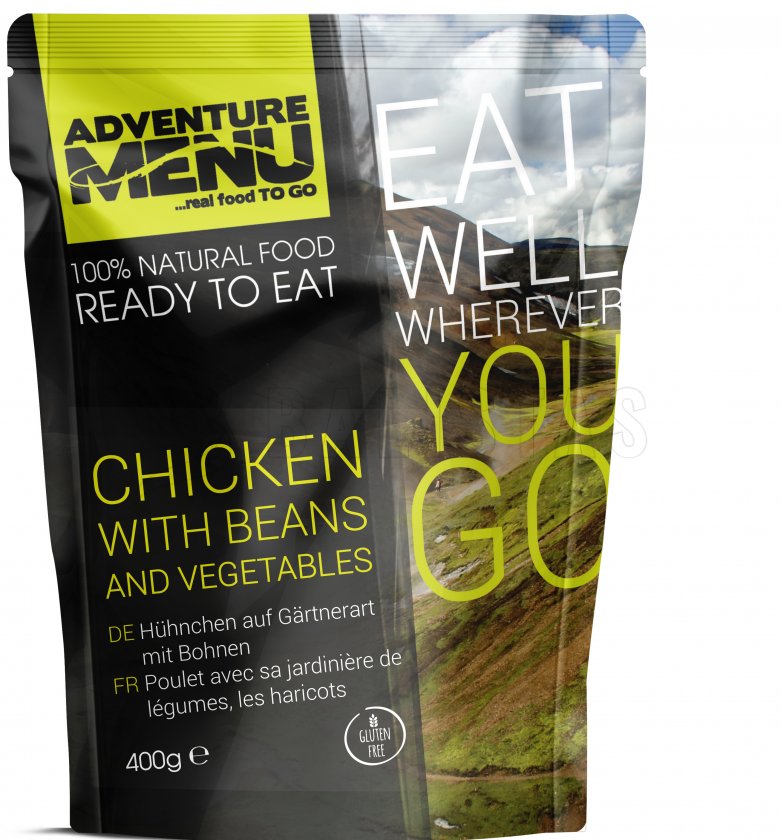 Kuře po zahradnicku s fazolemi Adventure Menu
