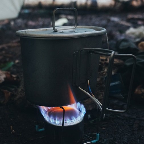 Titanová sada na vaření Keith Canteen Mess Kit