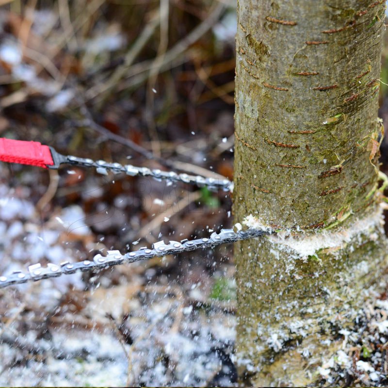 Kapesní řetězová pila Nordic Pocket Saw X-Long pro 2 osoby zelená